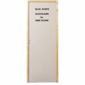 BLOC PORTE C.FEU 1 H 0,93 EI60 HUISSERIE HLCA 57X68 POUSSANT